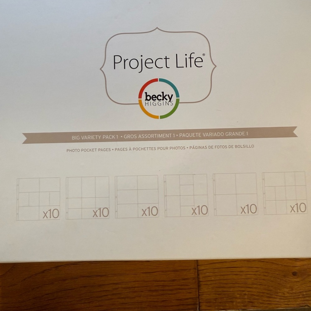 Project Life Photo Pocket Pages